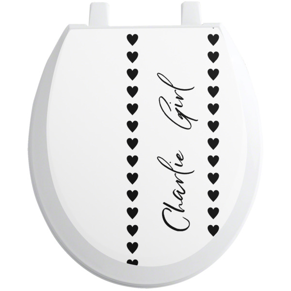 Custom Design Your Own Toilet Seat Decal