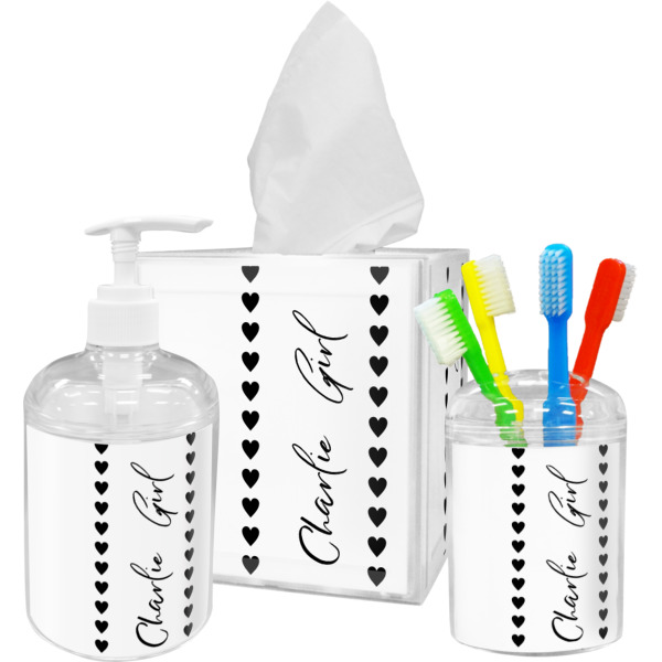 Custom Design Your Own Acrylic Bathroom Accessories Set