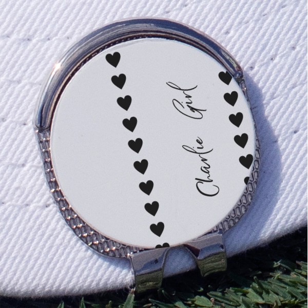 Custom Design Your Own Golf Ball Marker - Hat Clip