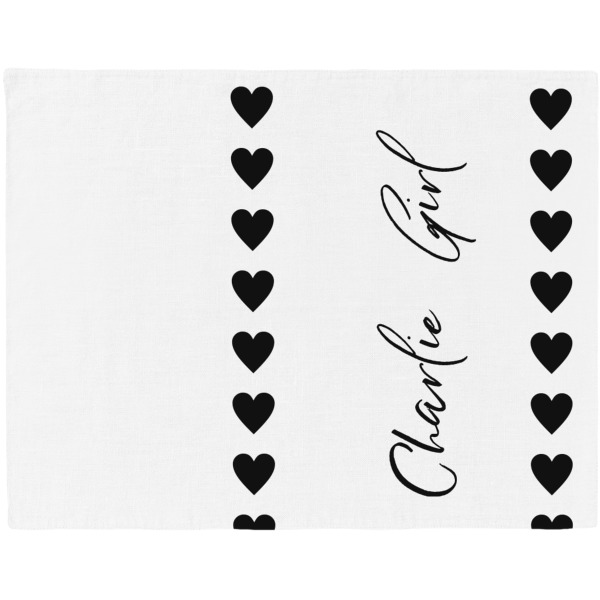 Custom Design Your Own Woven Fabric Placemat - Twill