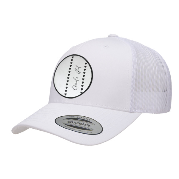 Custom Design Your Own Trucker Hat - White