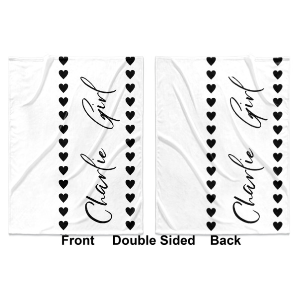 Custom Design - Baby Blanket (Double Sided - Printed Front and Back)