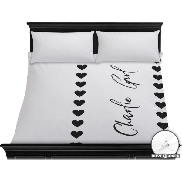 Custom Design Your Own Duvet Cover - King
