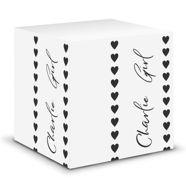 Custom Design Your Own Sticky Note Cube