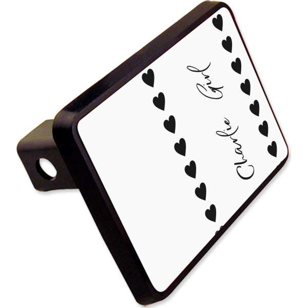 Custom Design Your Own Rectangular Trailer Hitch Cover - 2"