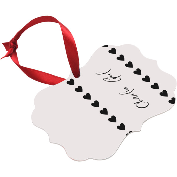 Custom Design - Christmas Ornament (Angle View)