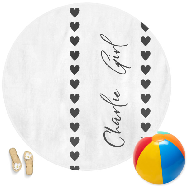 Custom Design Your Own Round Beach Towel