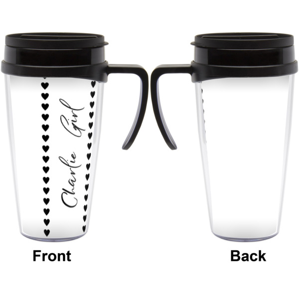 Custom Design - Travel Mug with Black Handle - Approval