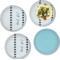 Design Your Own Glass Lunch / Dinner Plate 10" - Set of 4