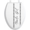 Design Your Own Toilet Seat Decal - Elongated