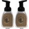 Custom Design - Foam Soap Bottle - Black - Front & Back