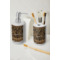 Custom Design - Ceramic Bathroom Accessories - LIFESTYLE (toothbrush holder & soap dispenser)