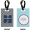Custom Design - Rectangle Luggage Tag (Front + Back)