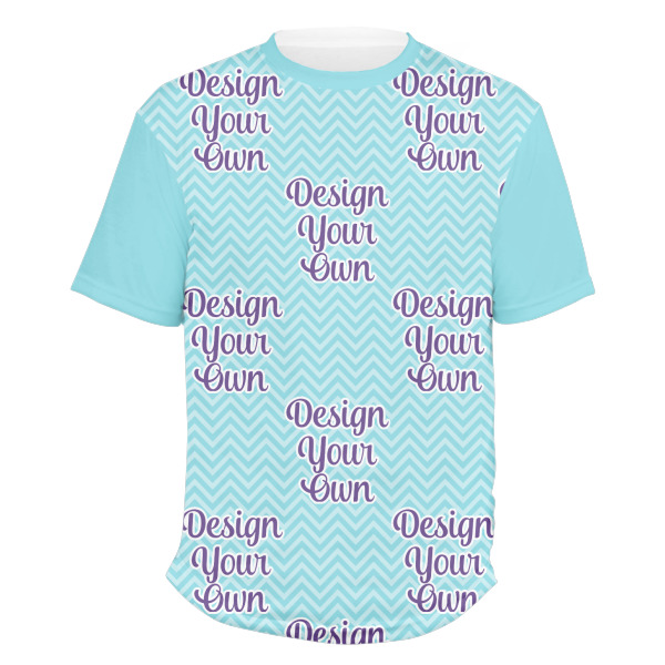 Custom Design Your Own Men's Crew T-Shirt - Small