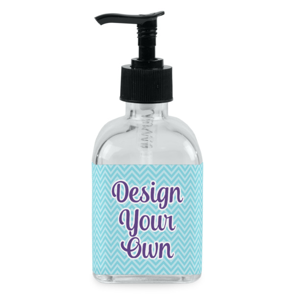 Custom Design Your Own Glass Soap & Lotion Bottle - Single Bottle