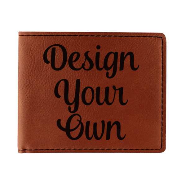 Custom Design Your Own Leatherette Bifold Wallet