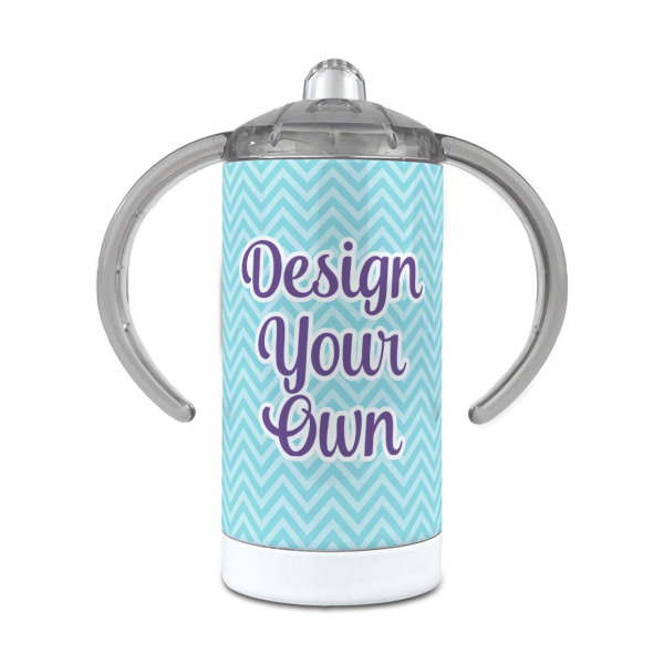 Custom Design Your Own 12 oz Stainless Steel Sippy Cup