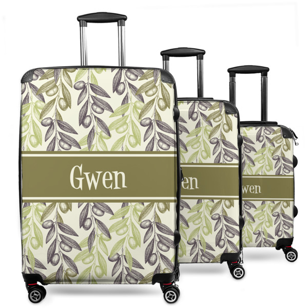 Custom Design Your Own 3-Piece Luggage Set - 20" Carry On - 24" Medium Checked - 28" Large Checked