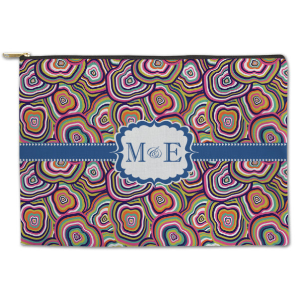 Custom Design Your Own Zipper Pouch - Large - 12.5" x 8.5"