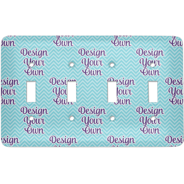 Custom Design Your Own Light Switch Cover - 4 Toggle Plate