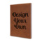 Custom Design - Cognac Leatherette Journal - Main