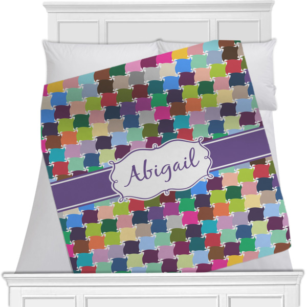 Custom Design Your Own Minky Blanket - Toddler / Throw - 60" x 50" - Double-Sided