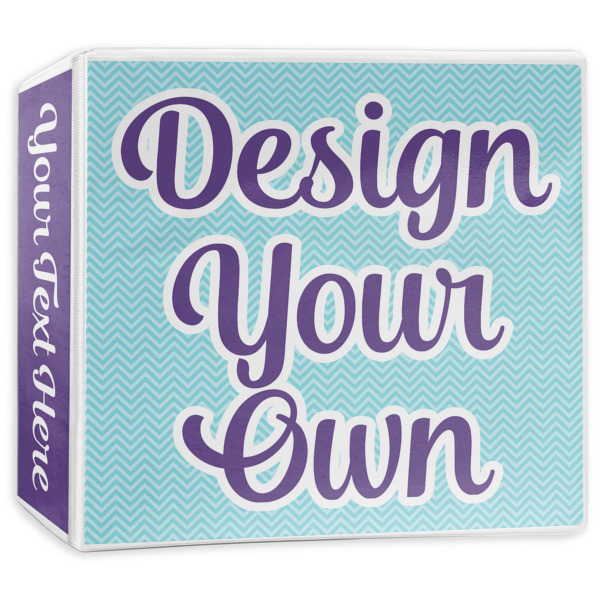 Custom Design Your Own 3-Ring Binder - 3 inch