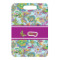 Custom Design - Metal Luggage Tag - Front Without Strap