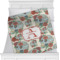 Custom Design - Minky Blanket - On Bed