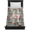 Custom Design - Duvet Cover - Twin - On Bed - No Prop
