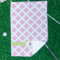 Custom Design - Waffle Weave Golf Towel - In Context