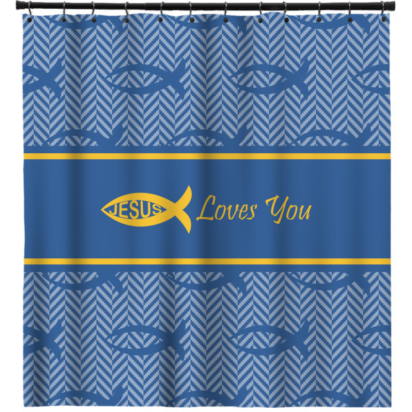 Custom Design Your Own Shower Curtain - 71" x 74"