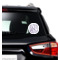 Custom Design - Monogram Car Decal (On Car Window)