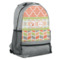 Custom Design - Large Backpack - Gray - Angled View