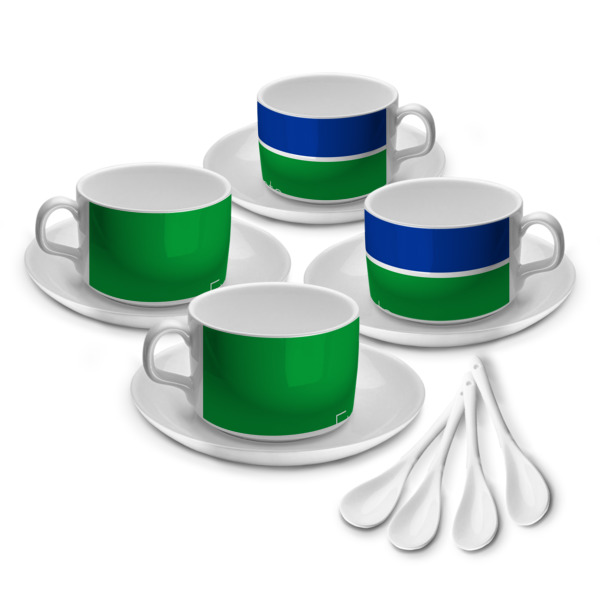 Custom Design - Tea Cup - Set of 4