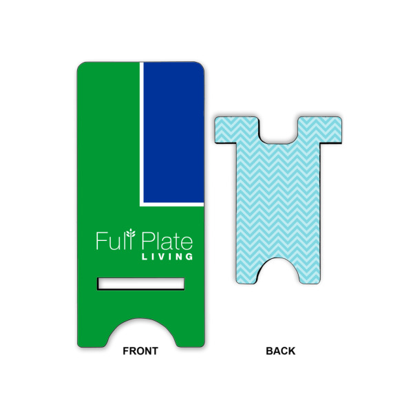 Custom Design - Phone Stand - Small - Front & Back