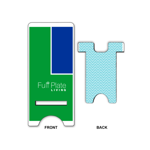 Custom Design - Large Phone Stand - Front & Back