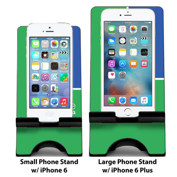 Custom Design - Compare Phone Stand Sizes - with iPhones