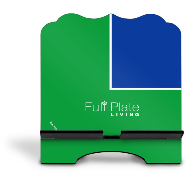 Custom Design - Stylized Tablet Stand - Front without iPad