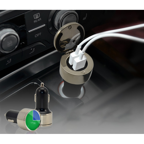 Custom Design - USB Car Charger - in cigarette plug