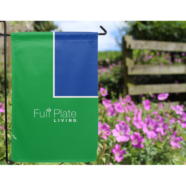 Custom Design - Garden Flag - Outside In Flowers