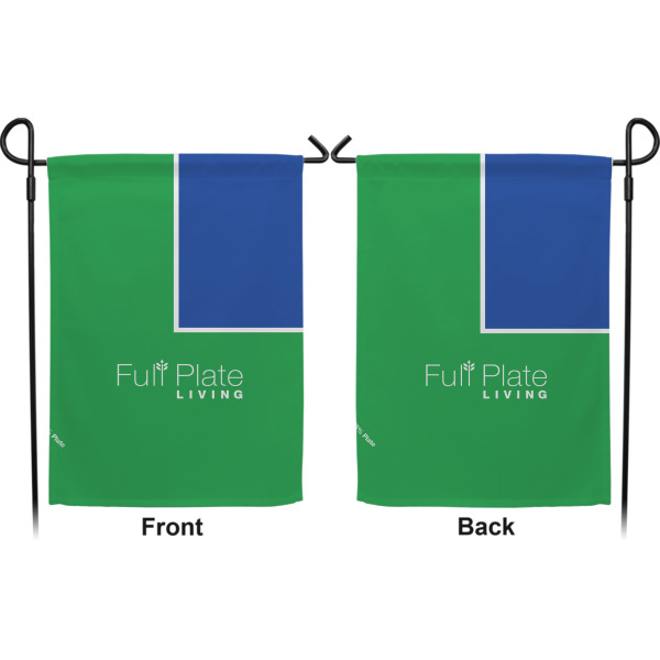Custom Design - Garden Flag - Double Sided Front and Back