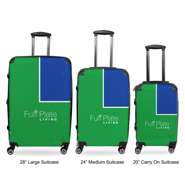 Custom Design - Luggage Bags all sizes - With Handle