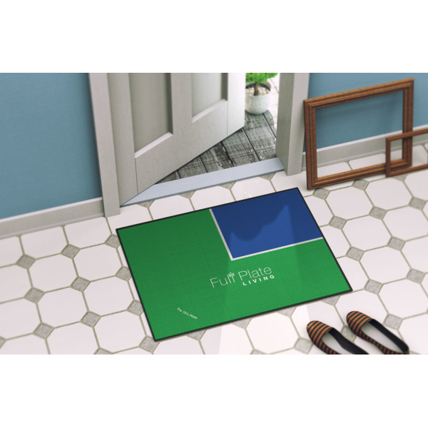 Custom Design - Door Mat - 24"x18" - Lifestyle - Porch