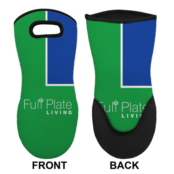 Custom Design - Neoprene Oven Mitt (Front & Back)