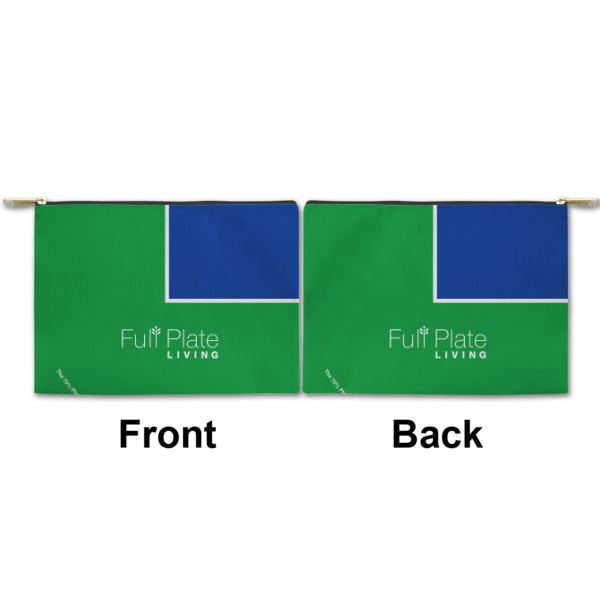 Custom Design - Small Zipper Pouch Approval (Front and Back)