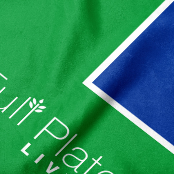 Custom Design - Hooded Baby Towel- Detail Close Up