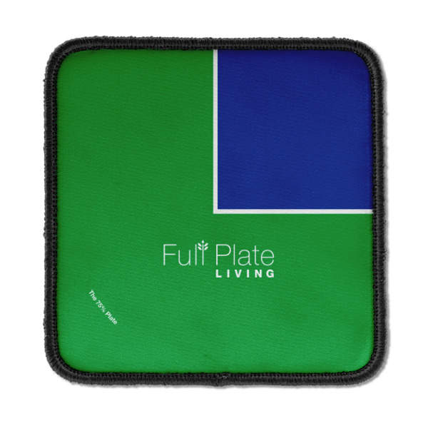 Custom Design - Iron On Patch -  Square - Front