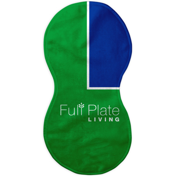 Custom Design - Burp Peanut Shaped Flat