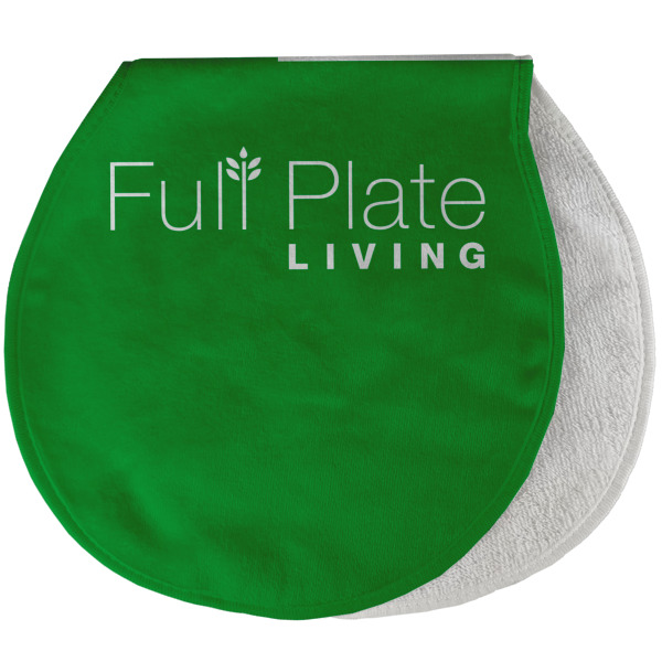 Custom Design - New Baby Burp Folded